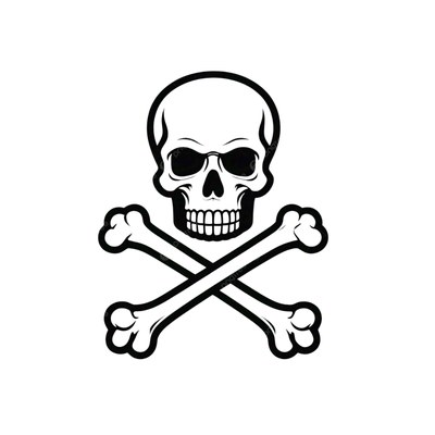 The Skull and Crossbones · La Calavera y las Tibias Cruzadas